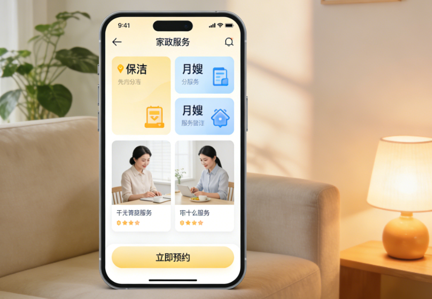 家政服务app开发及完整功能清单解析